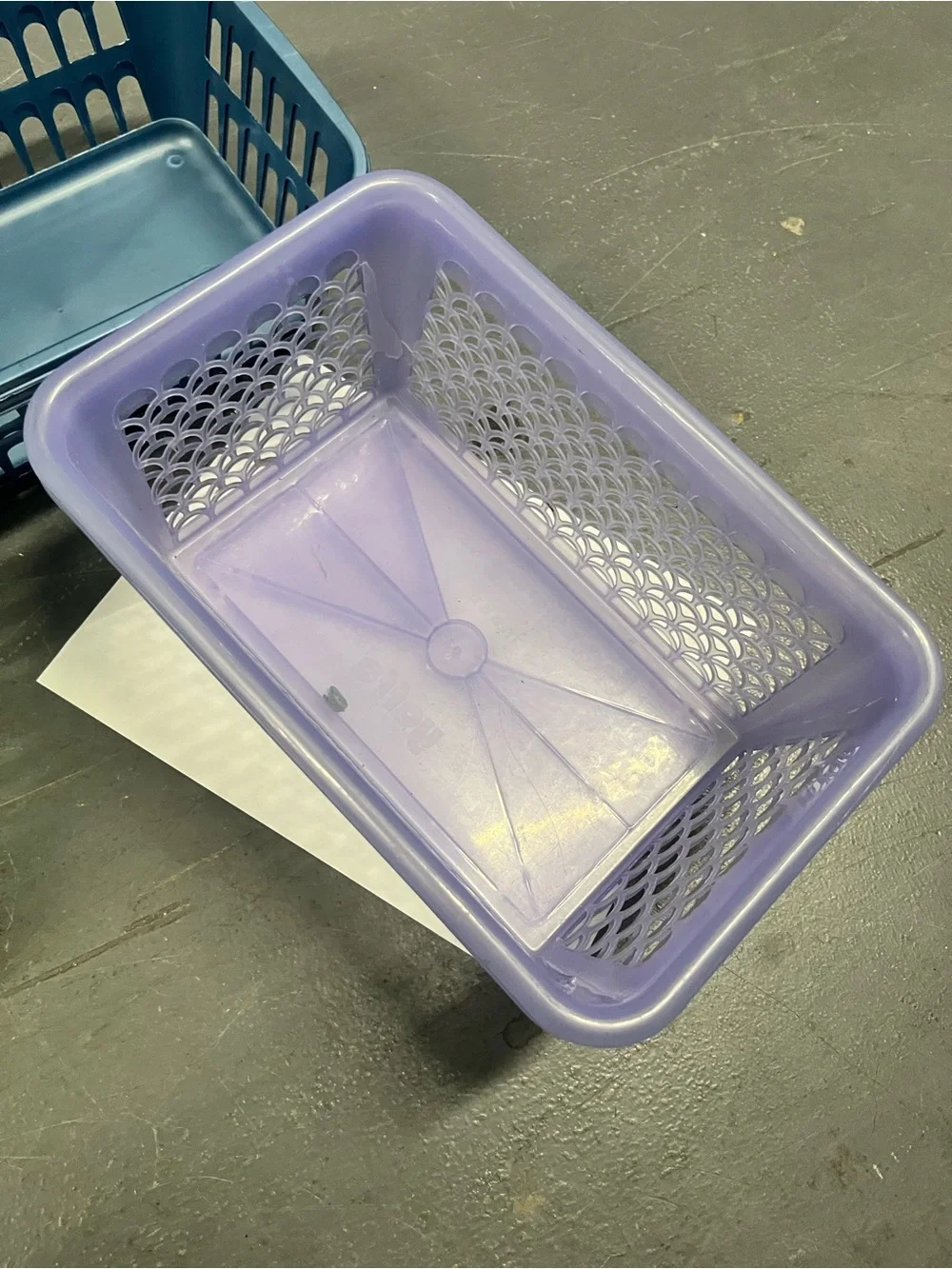 Mixed Set of Plastic Baskets